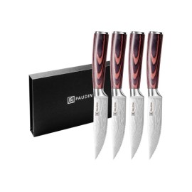 Set 4 cutite pentru friptura din otel inoxidabil 12 cm Paudin Premium S5 - 1