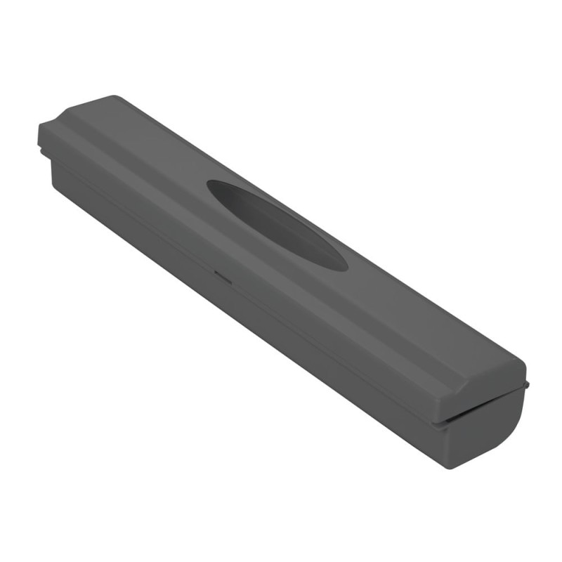 Suport din plastic pentru folie alimentara de aluminiu, negru, 38x7 cm, Wenko Black Outdoor Kitchen 55029100 - 1 Suport din plastic pentru folie alimentara de aluminiu, negru, 38x7 cm, Wenko Black Outdoor Kitchen 55029100 - 1