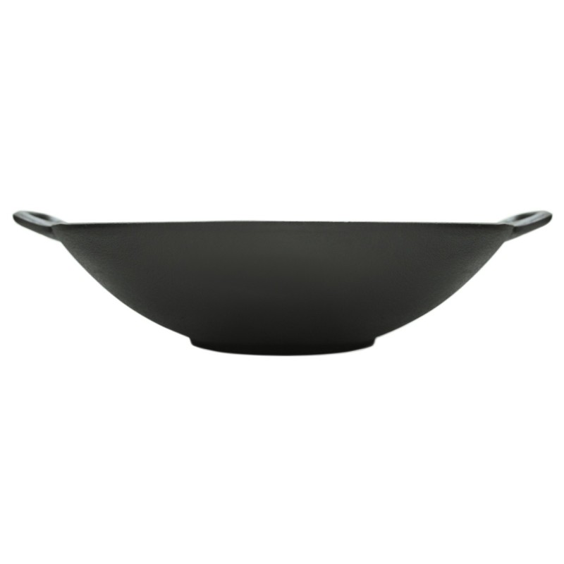 Wok din fonta cu manere Cattara 31cm - 1