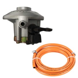Kit regulator gaz quick on compatibil doar la butelie ButanGas Camping sau NEO include furtun 80cm Orgaz BG301-20 - 1