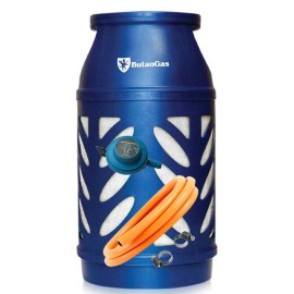 Butelie ButanGas NEO 5,3 Kg 57x30,5 cm fara incarcatura butan include regulator Altinboga si furtun 80cm - 1