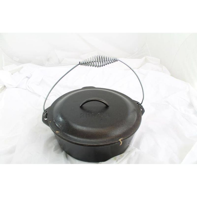 Ceaun din fonta cu capac - cuptor olandez Lodge 33 cm 8,5 litri L-12DO3 - 12