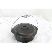 Ceaun din fonta cu capac - cuptor olandez Lodge 33 cm 8,5 litri L-12DO3 - 12