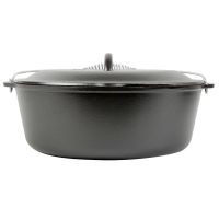 Ceaun din fonta cu capac - cuptor olandez Lodge 33 cm 8,5 litri L-12DO3 - 3