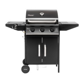 Gratar pe gaz cu 3 arzatoare din inox si 1 arzator lateral Activa San Diego 19689GD - 1