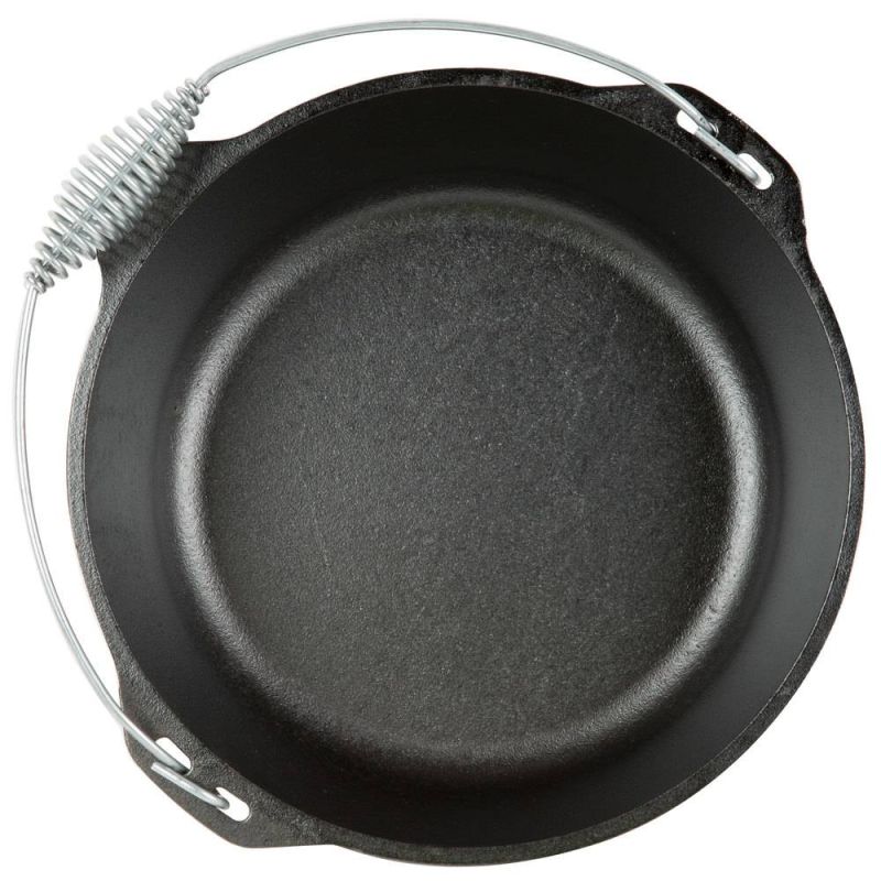 Ceaun din fonta cu capac - cuptor olandez Lodge 33 cm 8,5 litri L-12DO3 - 11