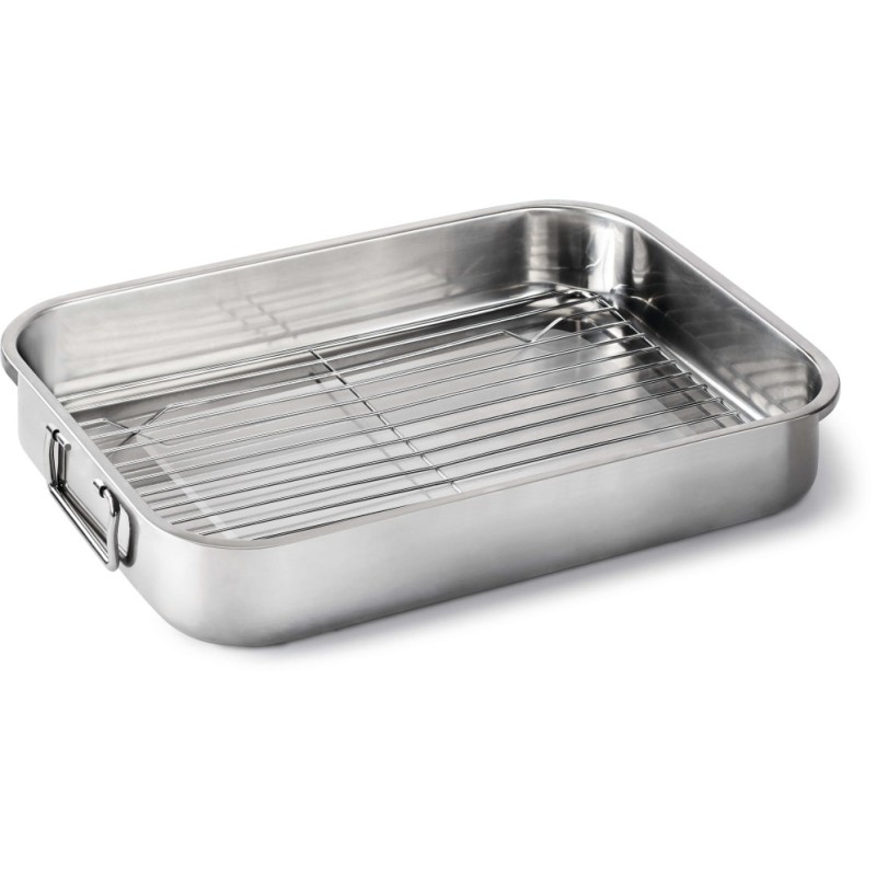 Tava din otel inoxidabil pentru gratar 40x32x7,5 cm Napoleon 56038 - 1 Tava din otel inoxidabil pentru gratar 40x32x7,5 cm Napoleon 56038 - 1