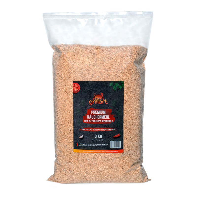 Rumegus premium din lemn de fag pentru afumare la rece 3 kg - 1 Rumegus premium din lemn de fag pentru afumare la rece 3 kg - 1