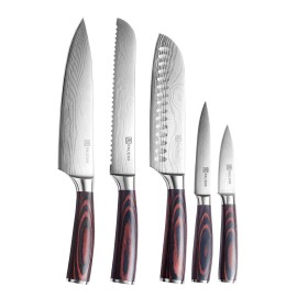 Set 5 cutite de bucatarie din otel inoxidabil Paudin Universal Classic NS5 - 1