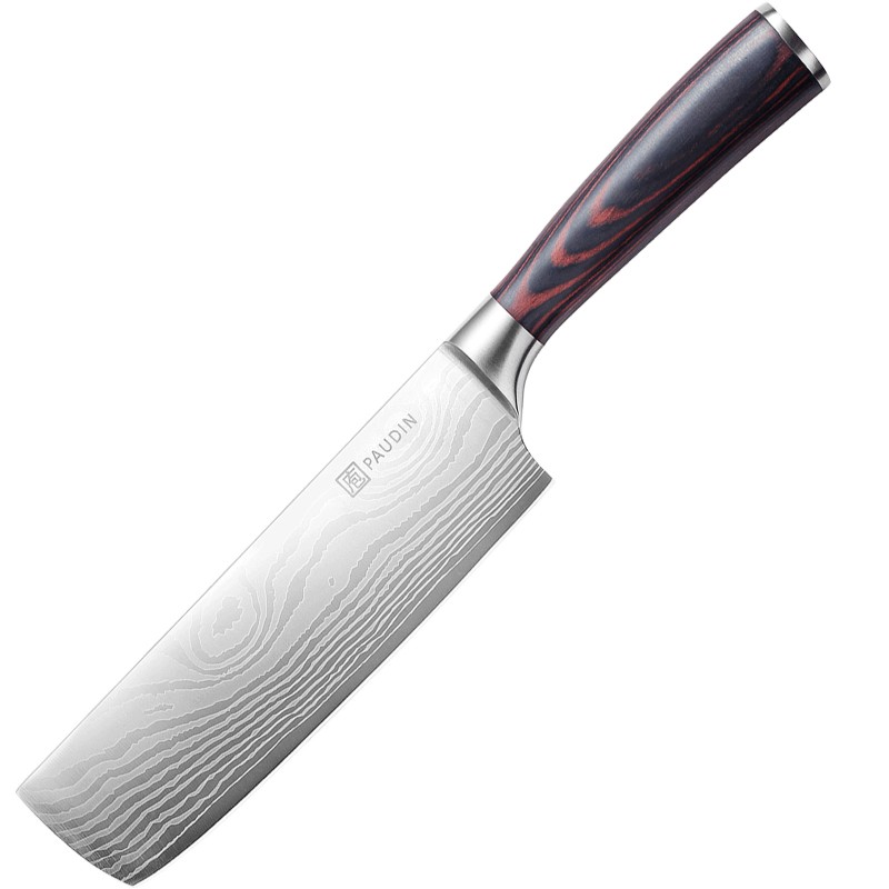 Cutit Nakiri din otel inoxidabil 18 cm Paudin Universal N Series N6 - 1