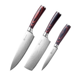 Set 3 cutite de bucatarie din otel inoxidabil Paudin Universal Classic NS1 - 1