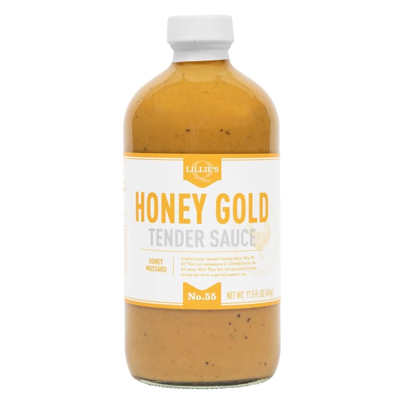 Sos Lillie's Q Honey Gold Tender Sauce 470 ml LQ-5073 - 1