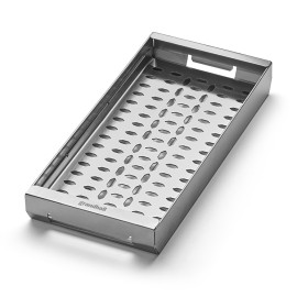 Tava de carbuni 37,4x17x4,5 cm pentru gratar pe gaz Grandhall Elite Pro A06701007T - 1