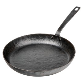 Tigaie cu maner lung din otel carbon 28 cm Forged ESFRYPAN1H28 - 1