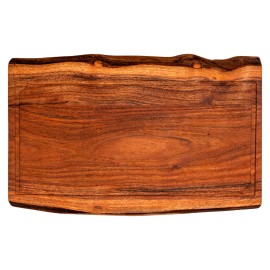 Tocator din lemn natural mare 55x35x3,5 cm Forged ESCUTBRDNATL - 1