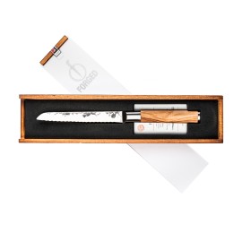 Cutit universal cu lama zimtata Forged Olive OLIVEUNISER - 1