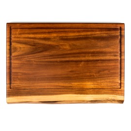 Tocator din lemn de accacia mare 50x35x3 cm Style de Vie SNIJNATACAL - 1