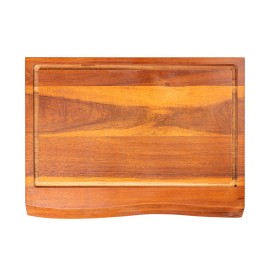 Tocator din lemn de accacia mediu 40x30x3 cm Style de Vie SNIJNATACAM - 1