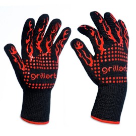 Manusi din bumbac si aramida pentru gratar Grillart Fire Edition GA-1002-1 - 1