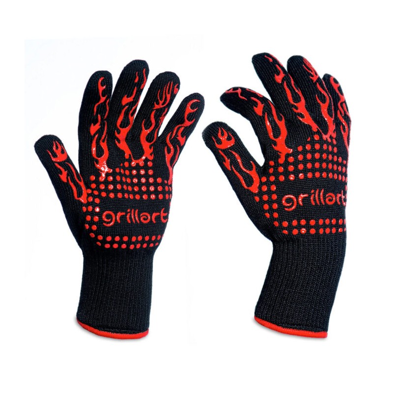 Manusi din bumbac si aramida pentru gratar Grillart Fire Edition GA-1002-1 - 1 Manusi din bumbac si aramida pentru gratar Grillart Fire Edition GA-1002-1 - 1