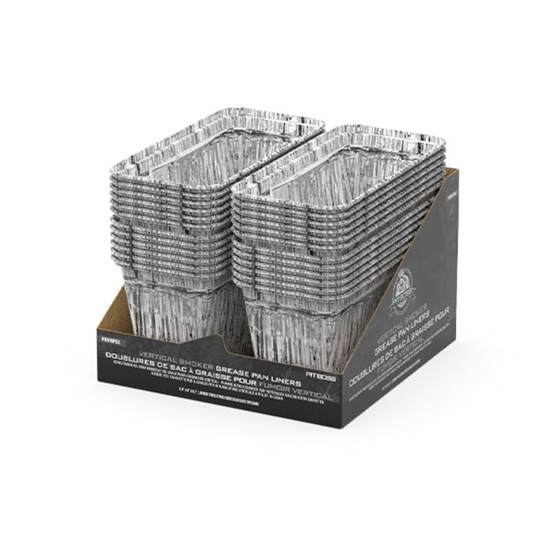 Set 6 tavi de colectare grasime din aluminiu pentru afumatoarea Pit Boss PRO V4P 40961 - 1 Set 6 tavi de colectare grasime din aluminiu pentru afumatoarea Pit Boss PRO V4P 40961 - 1