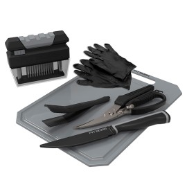 Set cutit, foarfeca de oase si ustensile pentru gratar Pit Boss 41198 - 1
