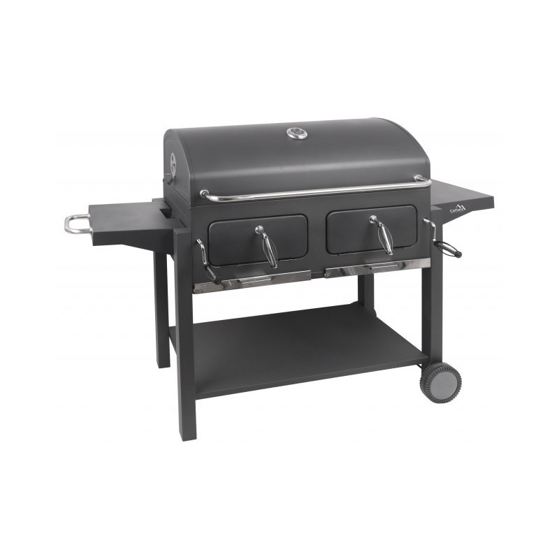 Gratar pe carbuni, Cattara Royal Grande 3XL, 84 x 42cm, mobil, capac, 2 tavi carbune - TT13047 - 1 Gratar pe carbuni, Cattara Royal Grande 3XL, 84 x 42cm, mobil, capac, 2 tavi carbune - TT13047 - 1