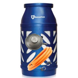 Butelie ButanGas NEO 5,3 Kg 57x30,5 cm fara incarcatura butan include regulator Orgaz si furtun 80cm - 1