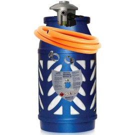 Butelie ButanGas NEO 5,3 Kg 57x30,5 cm cu incarcatura butan12 Kg include regulator Orgaz si furtun 80cm - 1