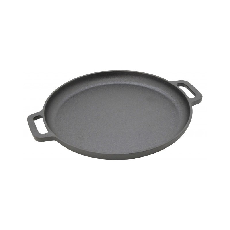 Tava din fonta cu manere Cattara rotunda, 30cm - TT13067 - 1 Tava din fonta cu manere Cattara rotunda, 30cm - TT13067 - 1