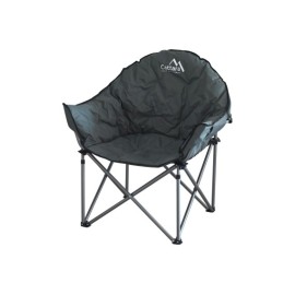 Scaun pliabil camping Cattara Lisboa, 80 x 95 x 62cm, suparta 120kg, antracit - TT13473 - 1