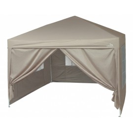 Pavilion de gradina cu pereti Cattara Palace, 3x3m, rezistent la apa si la UV, inaltime 2.5m, schelet otel - TT13348 - 1