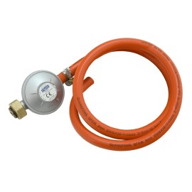 Set regulator de gaz 30mbar cu furtun 0.9m Cattara, EN16129 - TT13606 - 1