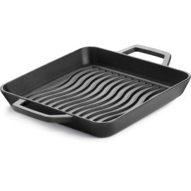 Tigaie grill patrata 25x25cm din fonta cu manere Napoleon 56084 - 1