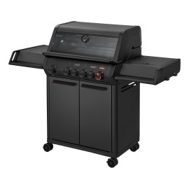Gratar pe gaz, 4 arzatoare inox, arzator infrarosu, grile fonta, Enders Monroe Pro 4 SIKR Turbo Shadow, 836633 - 1