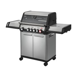 Gratar pe gaz, 4 arzatoare inox, arzator infrarosu, grile fonta, Enders Monroe Pro 4 SIKR Turbo, 836233 - 1