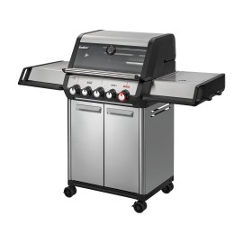 Gratar pe gaz, 3 arzatoare inox, arzator infrarosu, grile fonta, Enders Monroe Pro 3 SIKR Turbo, 836133 - 1
