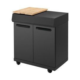 Modul bucatarie de exterior Enders Uniq 4 IK Cruster Shadow, cu 2 usi si tocator de bambus, 88187 - 1