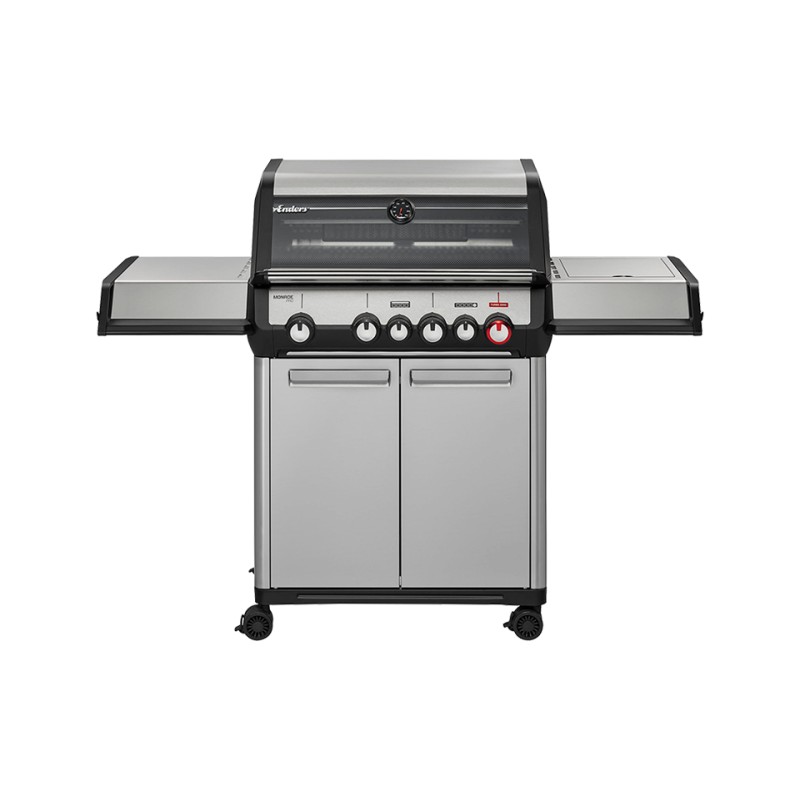 Gratar pe gaz, 4 arzatoare inox, arzator infrarosu, grile fonta, Enders Monroe Pro 4 SIKR Turbo, 836233 - 1 Gratar pe gaz, 4 arzatoare inox, arzator infrarosu, grile fonta, Enders Monroe Pro 4 SIKR Turbo, 836233 - 1