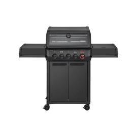 Gratar pe gaz, 3 arzatoare inox, arzator infrarosu, grile fonta, Enders Monroe Pro 3 SIKR Turbo Shadow, 836433 - 1