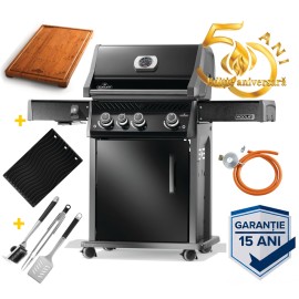 Editie aniversara - Gratar pe gaz, 3 arzatoare, arzator lateral infrarosu, Napoleon Rogue 425 RP425RSIBPCH-2 - 1