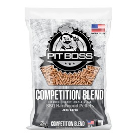 Peleti pentru grill 9 kg, hickory, cires, arțar si stejar, Pit Boss Competition Blend 55235 - 1