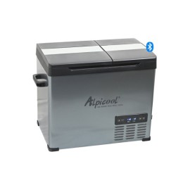 Frigider auto cu compresor Alpicool Dual 40l, 230/24/12V -20°C control prin aplicatie, doua compartimente - 1