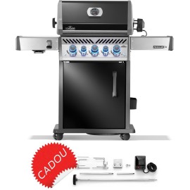 Gratar pe gaz cu 3 arzatoare principale, arzator spate, arzator lateral infrarosu Napoleon Rogue PRO-S 425 RPS425RSIBPK-2-R - 1