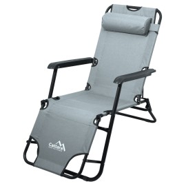 Fotoliu Camping Cattara Comfort Gri TT113514 - 1