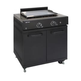 Modul bucatarie de exterior cu plita cu 2 arzatoare si spatiu de depozitare pentru butelie Griller GRLLR Connect GR-24-CON-STU -