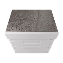 Blat din inox cu aspect de piatra pentru modulul de colt Griller GRLLR Connect GR-25-CON-COR-TT-ST - 1