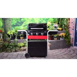 Gratar pe gaz si carbuni hibrid Char-Broil Gas2Coal 2.0 330 cu 3 arzatoare 140925/140723 - 1