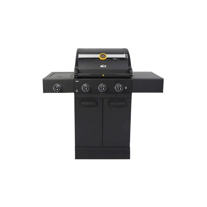 Gratar pe gaz cu 3 arzatoare principale si arzator lateral Griller GRLLR Prime G3S GR-24-G3S Gratar pe gaz cu 3 arzatoare principale si arzator lateral Griller GRLLR Prime G3S GR-24-G3S