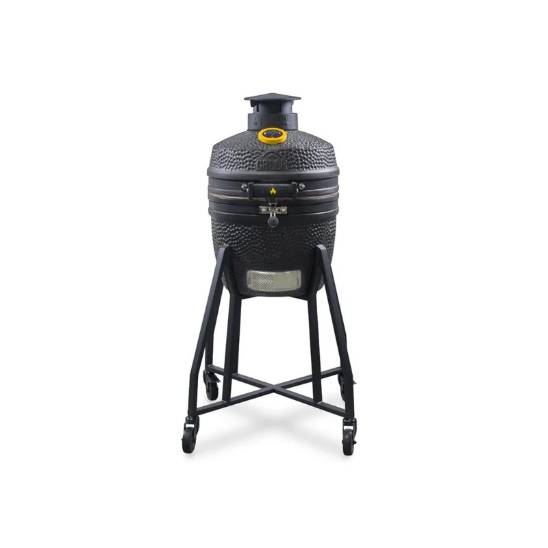 Gratar ceramic pe carbuni Kamado diametru 40 cm 16 inci negru mat Griller GRLLR Ember Classic GR-24-EMB-16-CB Gratar ceramic pe carbuni Kamado diametru 40 cm 16 inci negru mat Griller GRLLR Ember Classic GR-24-EMB-16-CB